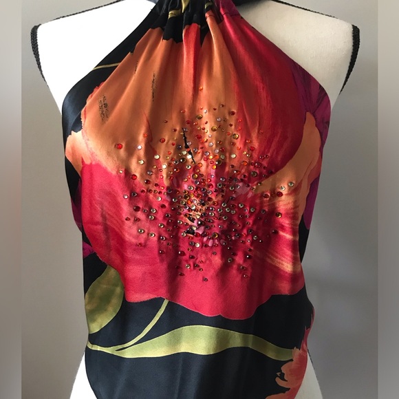 NWT Veronique Young for W Halter Top - Picture 3 of 6